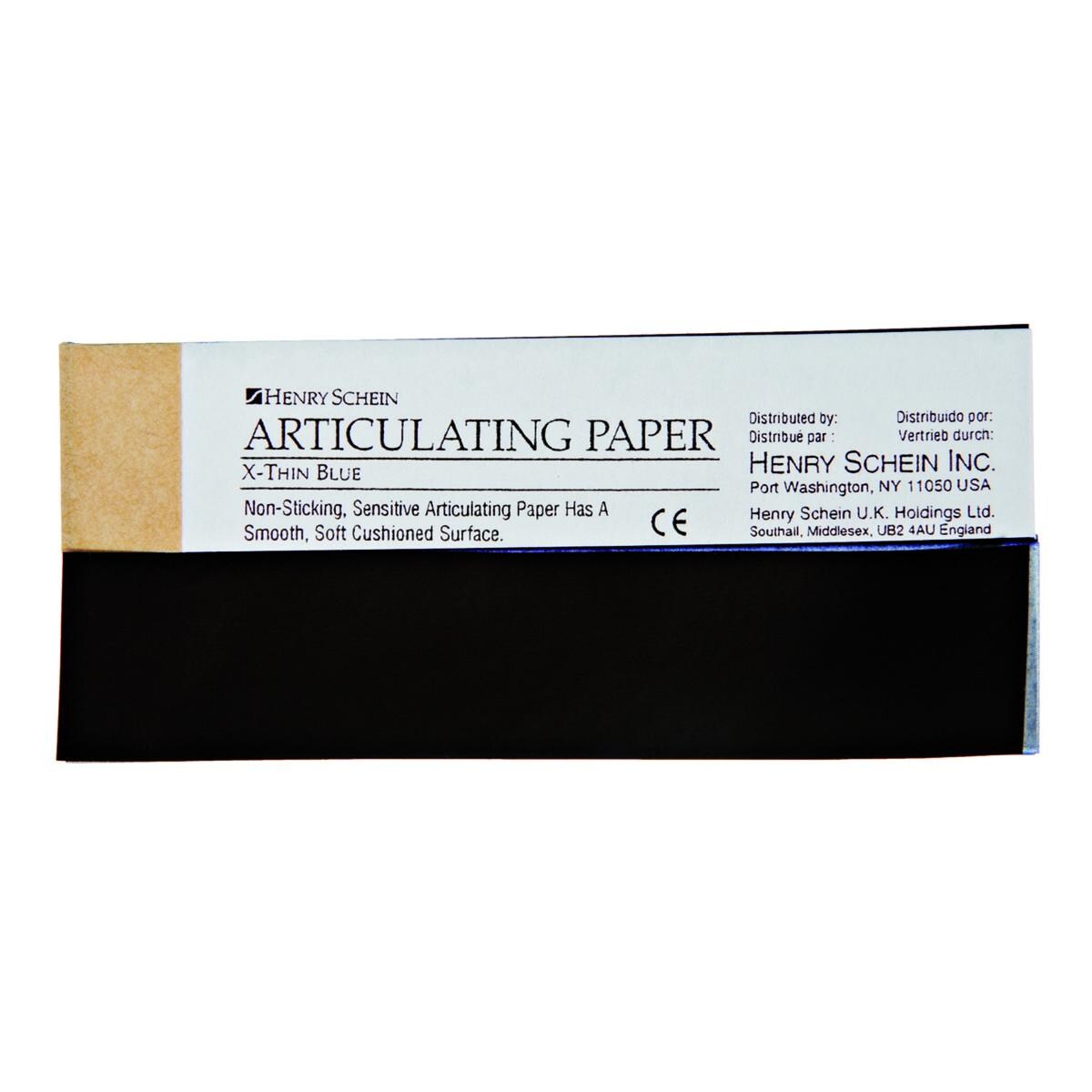 Articulating Paper HENRY SCHEIN - Bleu Epais - Bote de 12 cahiers de 12 feuilles