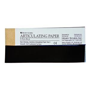 Articulating Paper HENRY SCHEIN - Bleu Epais - Bote de 12 cahiers de 12 feuilles