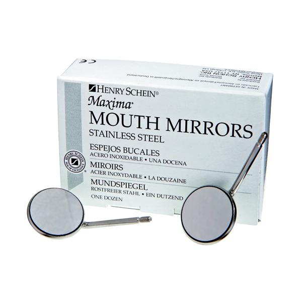 Miroir Maxima HENRY SCHEIN - Rhodium Front Surface n3 - Bote de 12