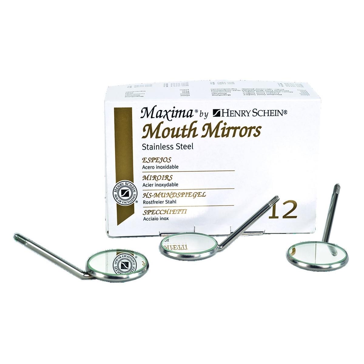 Miroir Maxima HENRY SCHEIN - Plan taille 5- Bote de 12