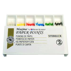 Pointes de papier Maxima HENRY SCHEIN - n25 - Bote de 200