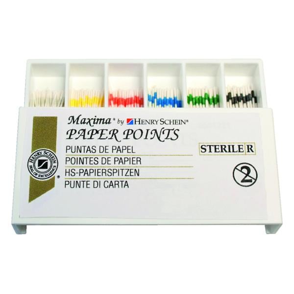 Pointes de papier Maxima HENRY SCHEIN - X-fine - Bote de 200