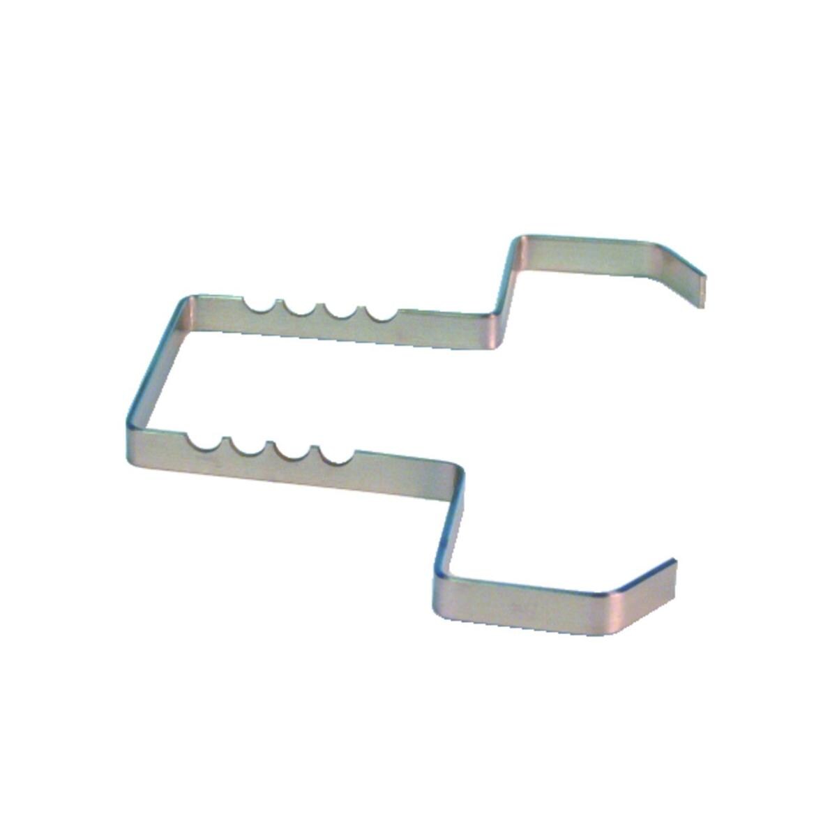 Plateau inox HENRY SCHEIN - Porte instruments 16 compartiments