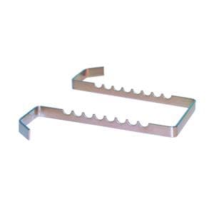 Plateau inox HENRY SCHEIN - Porte instruments 16 compartiments