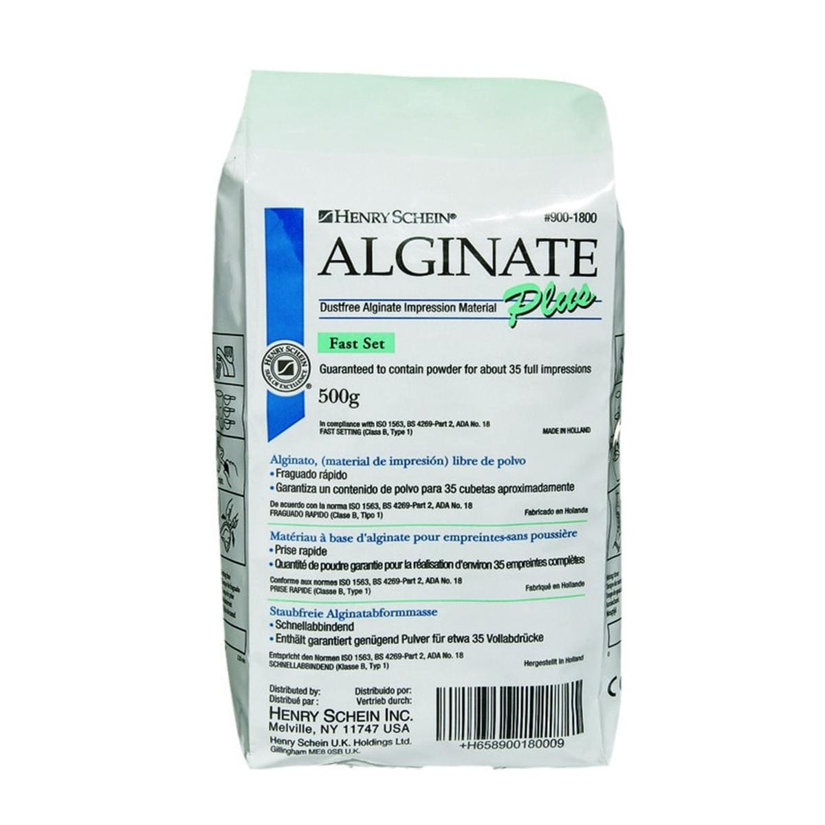 Alginate Plus prise rapide SCHEIN - Le sachet de 500 g