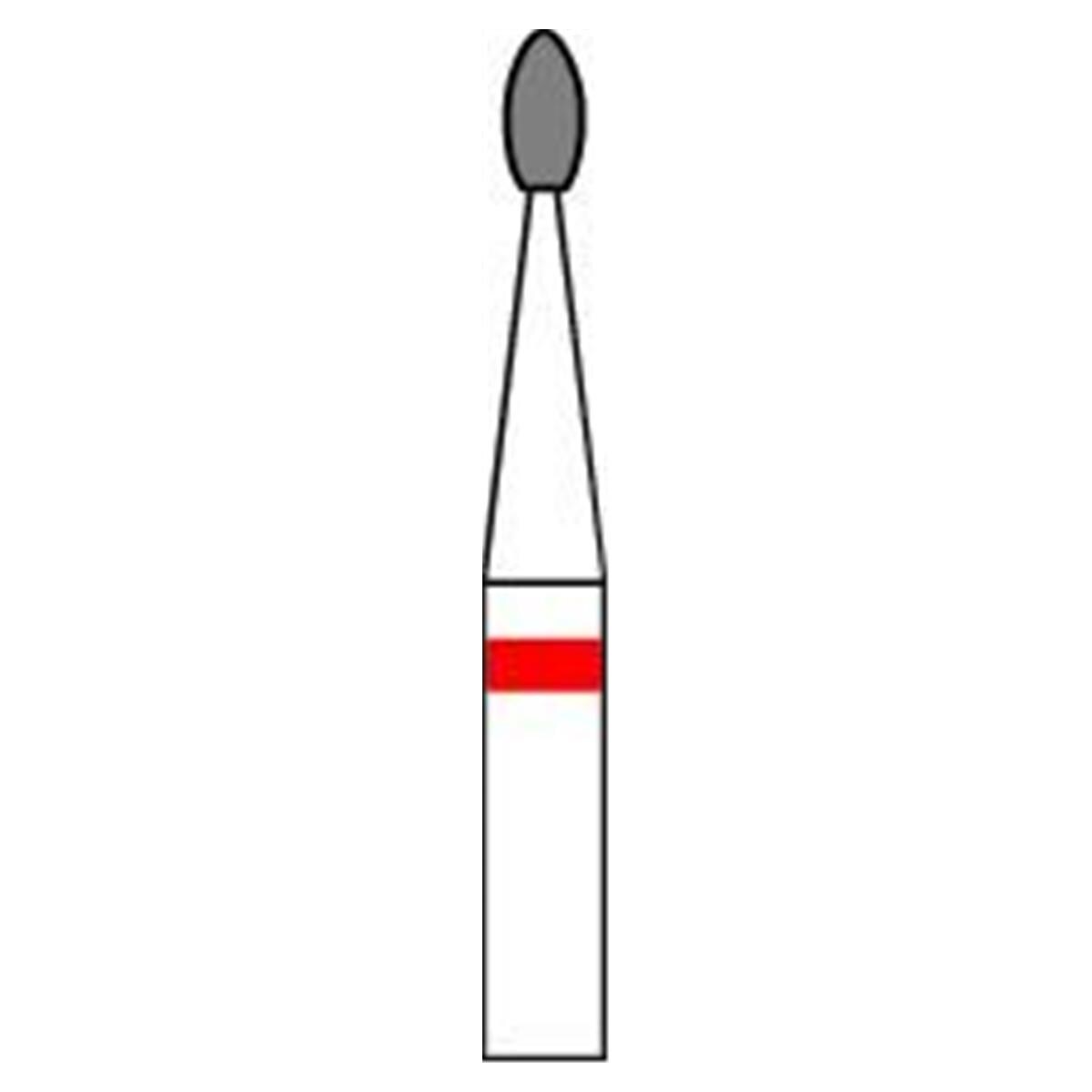 Fraise tungstne HENRY SCHEIN - Grain fin - H73 - 3 x 014 - L'unit