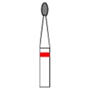 Fraise tungstne HENRY SCHEIN - Grain fin - H73 - 3 x 014 - L'unit