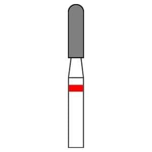 Fraise tungstne HENRY SCHEIN - Grain fin - H129 - 8 x 023 - L'unit