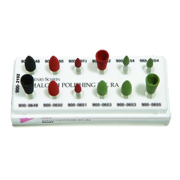 Kit de polissage pour amalgame HENRY SCHEIN - Coffret