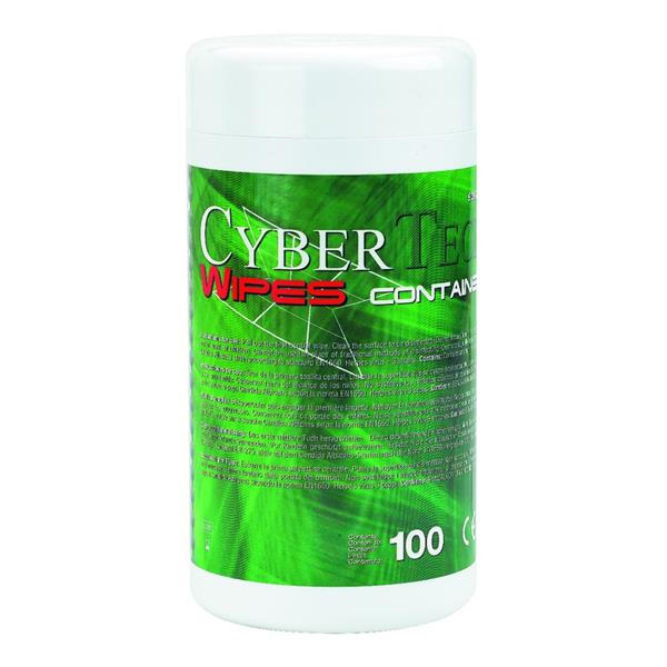 Cyber Wipes CYBERTECH - Menthe - Bote de 100