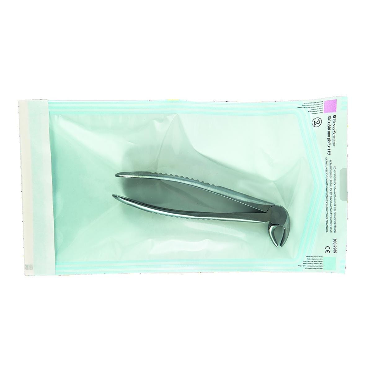 Sachets mixtes nylon papier HENRY SCHEIN - 83 x 159 mm - Bote de 200