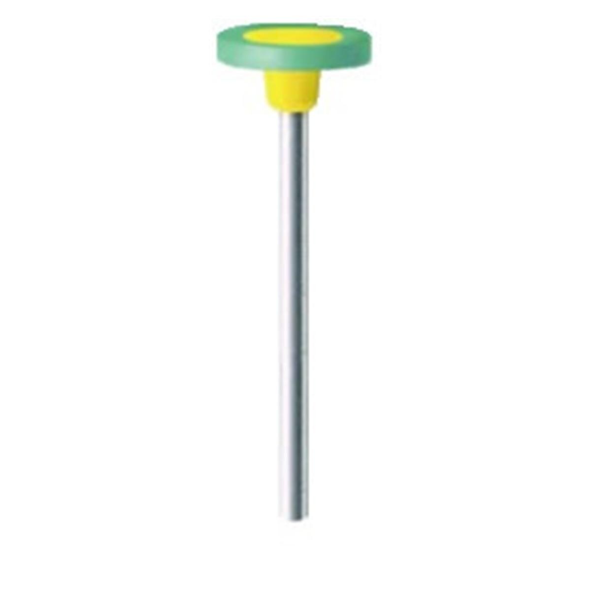 Instrument diamant pour PM HENRY SCHEIN - Polissage - Moyen - Meulette jaune-vert - L'unit