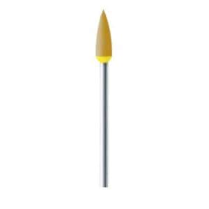 Instrument diamant pour PM HENRY SCHEIN - Polissage - Fin - Pointe jaune-marron - L'unit