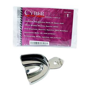 Porte-empreinte inox plein CYBERTECH - Haut - Moyen