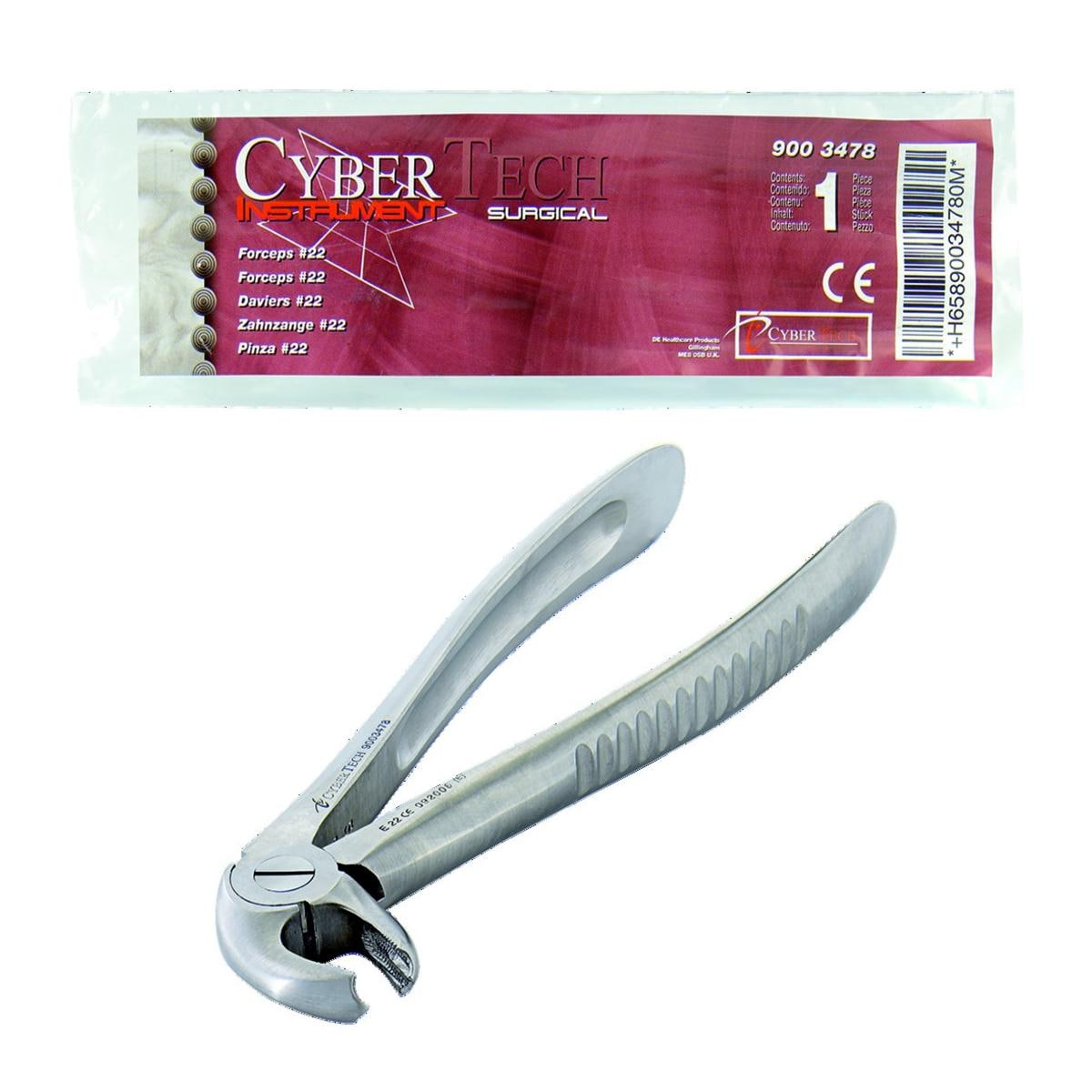 Davier pour adulte CYBERTECH - Molaires infrieures n22
