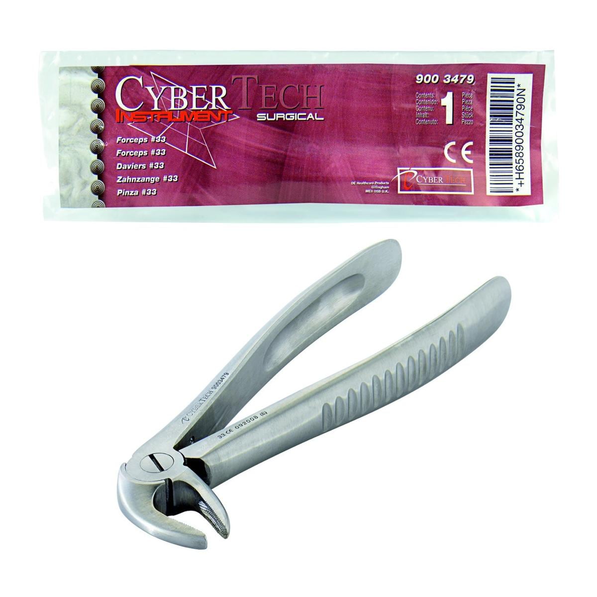 Davier pour adulte CYBERTECH - Incisives / Racines infrieures n33