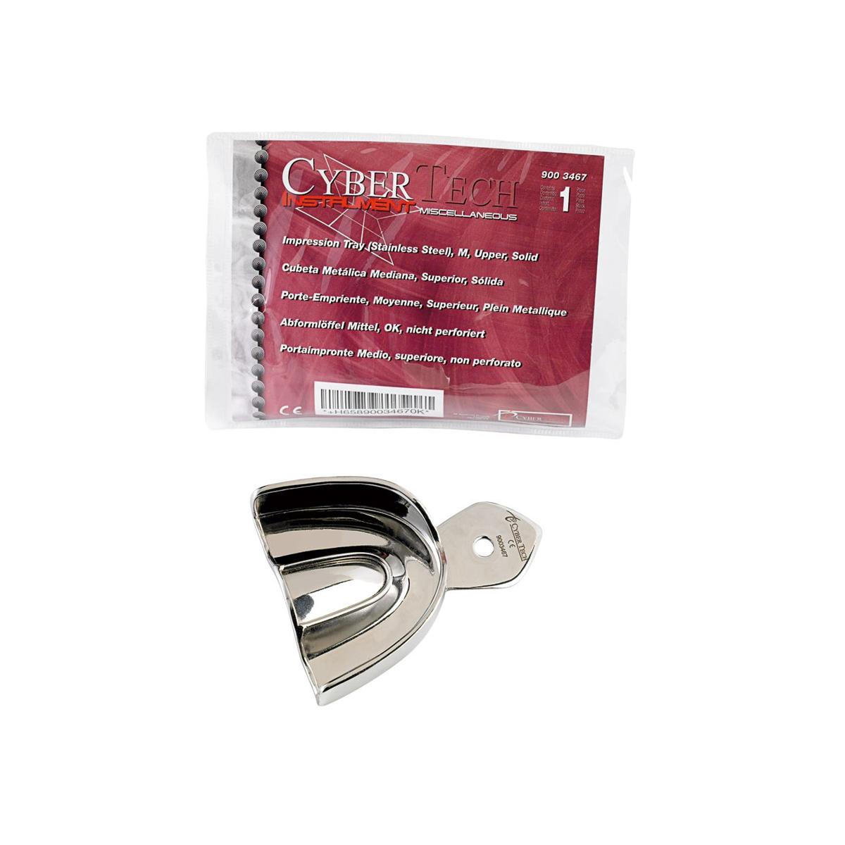 Porte-empreinte inox perfor CYBERTECH - Bas - X-Grand