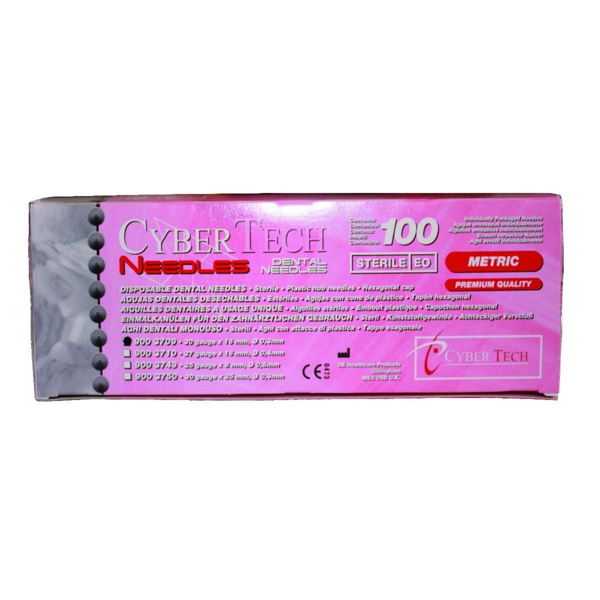 Aiguilles anesthsie Priapicales CYBERTECH - 30g S - 0.30x16mm - Bote de 100