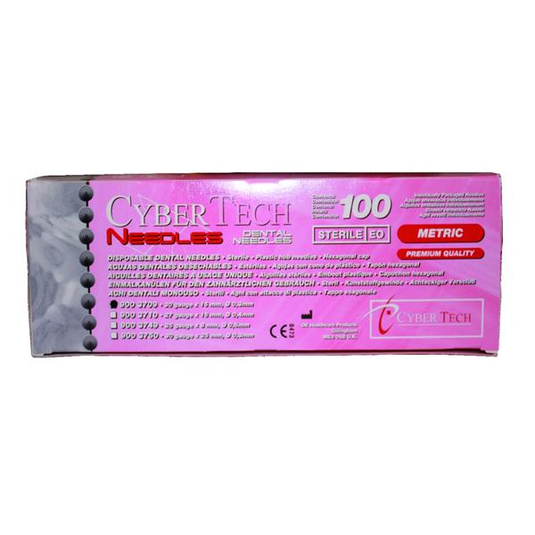 Aiguilles anesthsie Priapicales CYBERTECH - 30g S - 0.30x16mm - Bote de 100