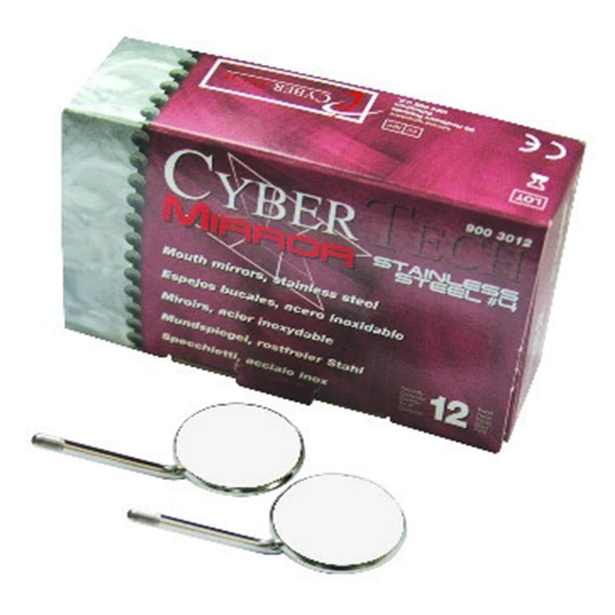Miroirs Plan CYBERTECH - Taille 4 - Bote de 12