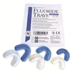 Acclean Gouttires fluores Medium - Haut (50 blancs) et Bas (50 bleus) HENRY SCHEIN