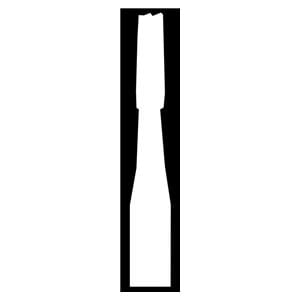 Fraise Transmtal HENRY SCHEIN - FG 010 - 3,7mm - Blister de 10