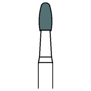 Fraise  finir HENRY SCHEIN - FG 014 - 3,3mm - Blister de 5