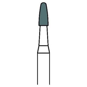 Fraise  finir HENRY SCHEIN - FG 012 - 3,4mm - Blister de 5