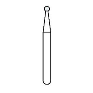 Fraise Maxima Tungstne HENRY SCHEIN - Boule 010 - Blister de 10
