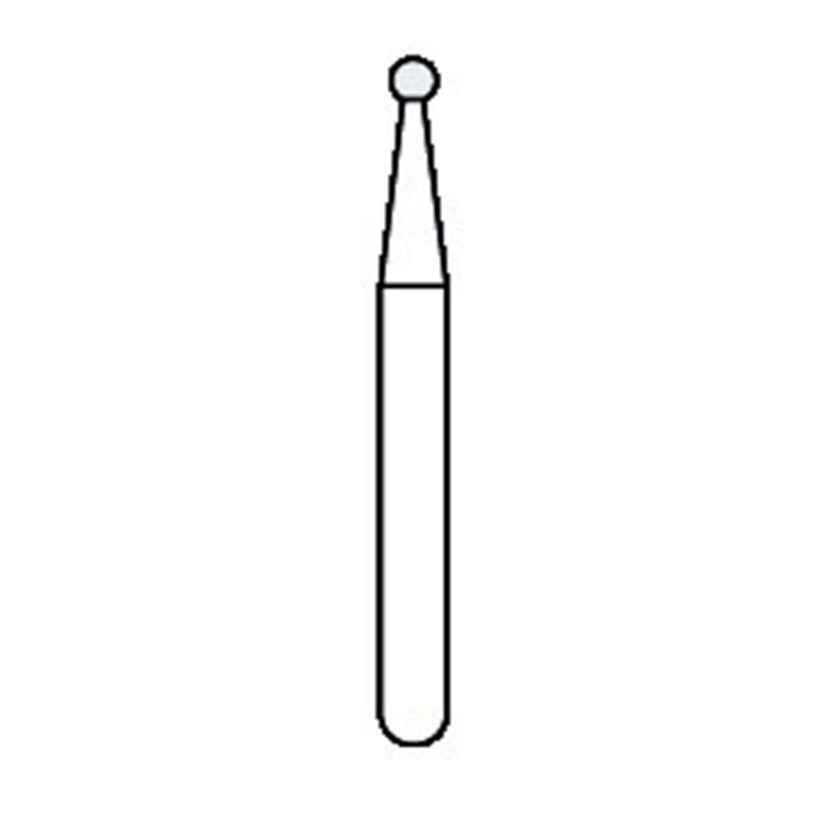 Fraise Maxima Tungstne HENRY SCHEIN - Boule 014 - Blister de 10