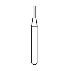 Fraise Maxima Tungstne HENRY SCHEIN - Fissure cylindrique 008 - Blister de 10