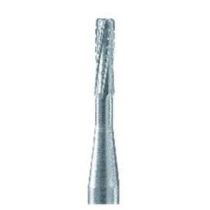 Fraise Maxima Tungstne HENRY SCHEIN - Fissure cylindrique 012 - Blister de 10