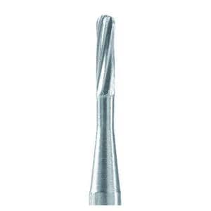 Fraise Maxima Tungstne HENRY SCHEIN - Fissure cyl. bout rond 010 - Blister de 10