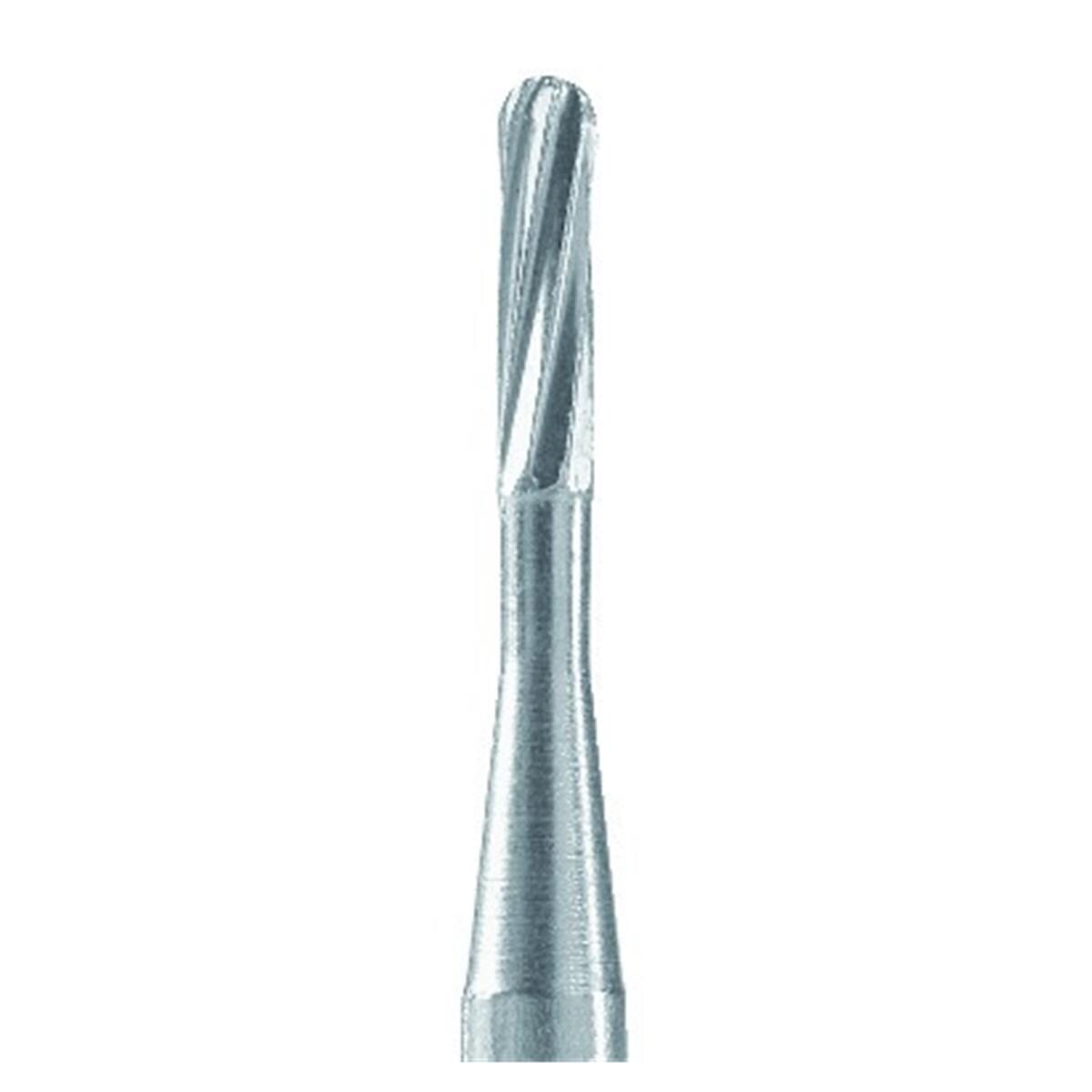 Fraise Maxima Tungstne HENRY SCHEIN - Fissure cyl. bout rond 010 - Blister de 10
