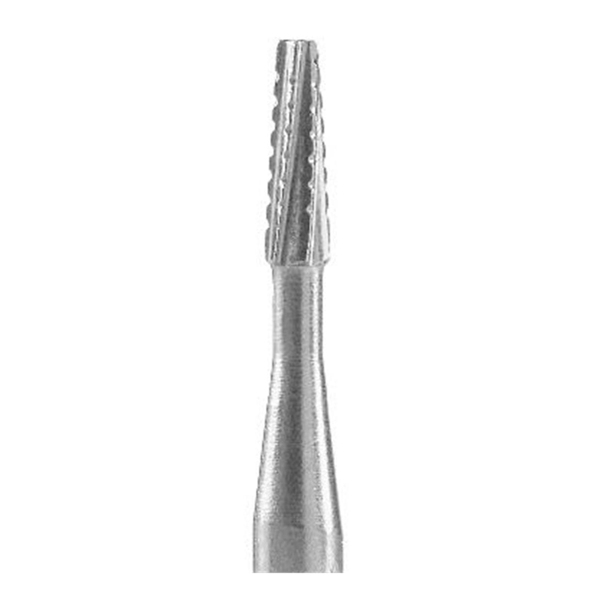 Fraise Maxima Tungstne HENRY SCHEIN - Fiss. cyl. bout rond 010 - Blister de 10