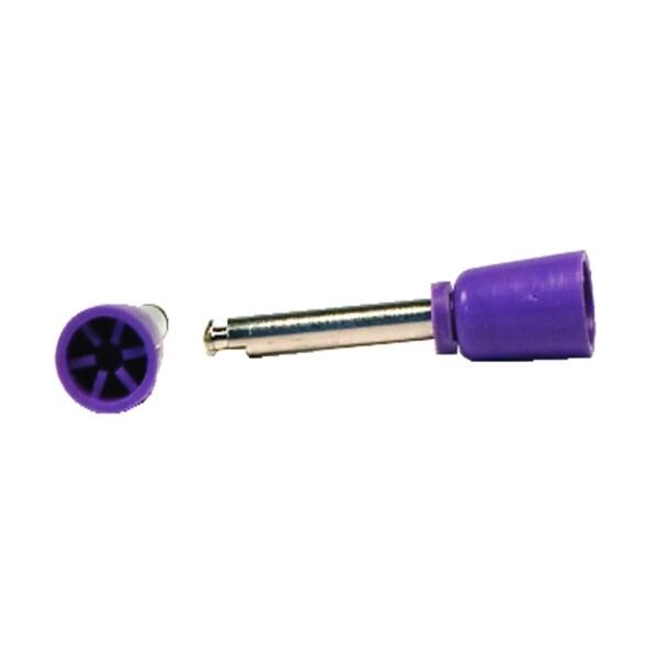 CUPULES DE PROPHYLAXIE HENRY SCHEIN - Violet/med - Bote de 100
