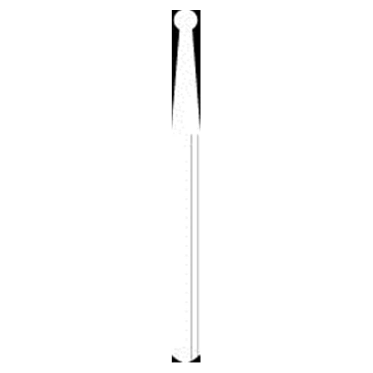 Fraise diamante strile jetable HENRY SCHEIN - Boule 801 FG001-010 gros - Bote de 25