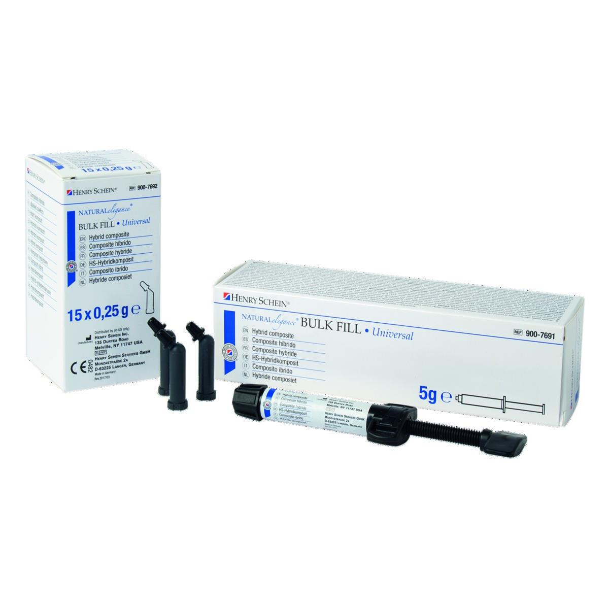 Natural Elegance Bulk Fill HENRY SCHEIN - Seringue de 5g