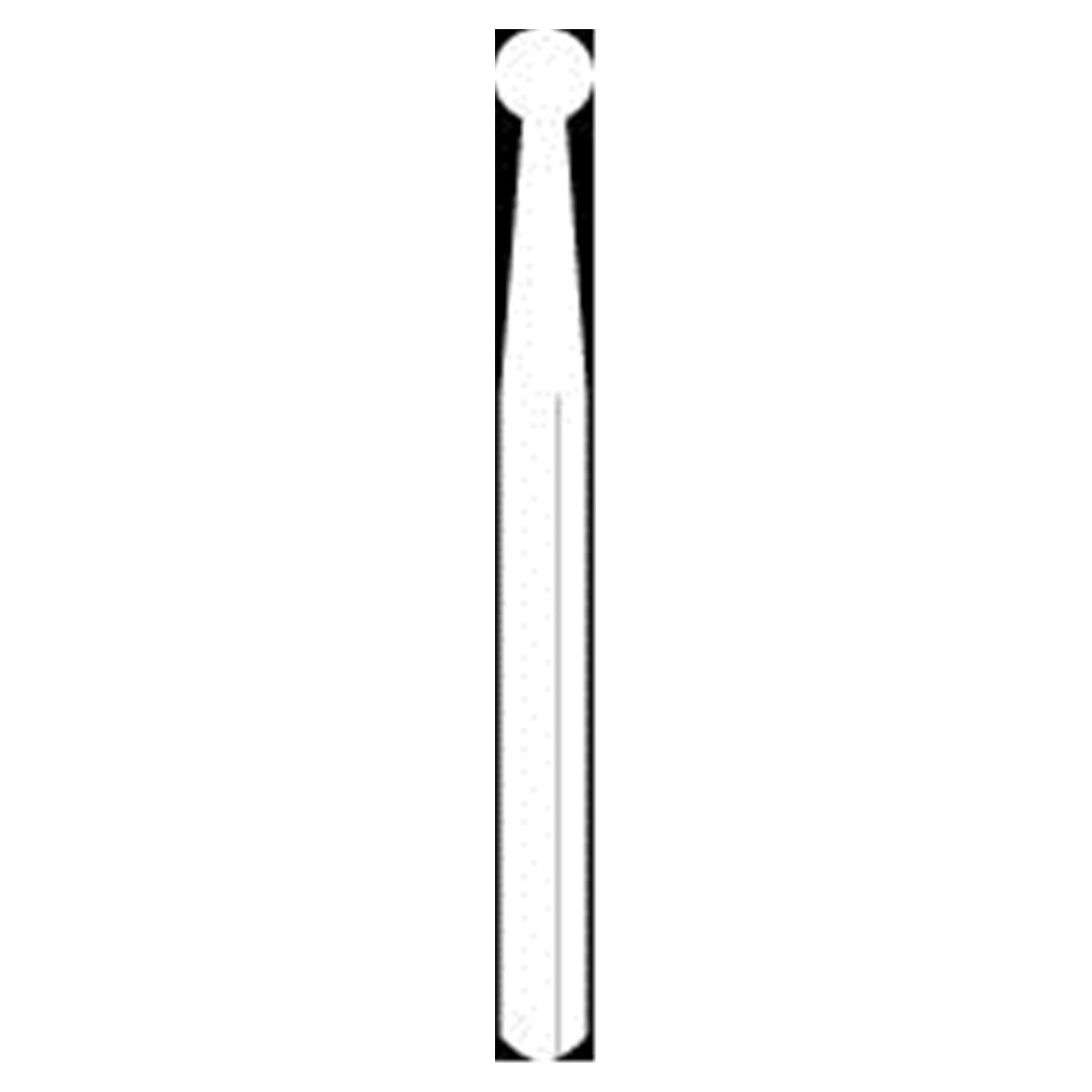 Fraise diamante strile jetable HENRY SCHEIN - Boule 801 FG001-016 gros - Bote de 25