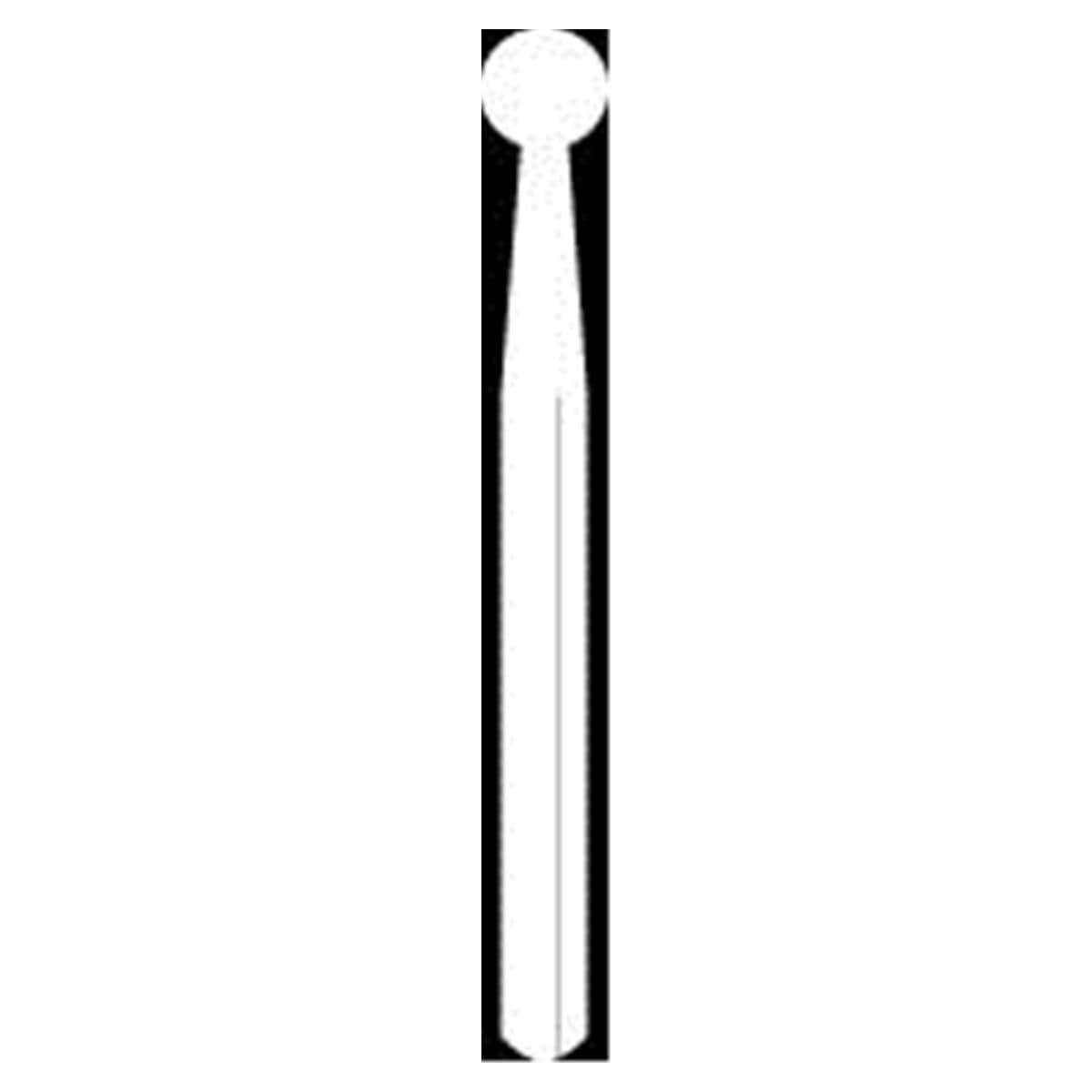 Fraise diamante strile jetable HENRY SCHEIN - Boule 801 FG001-023 extra gros - Bote de 25
