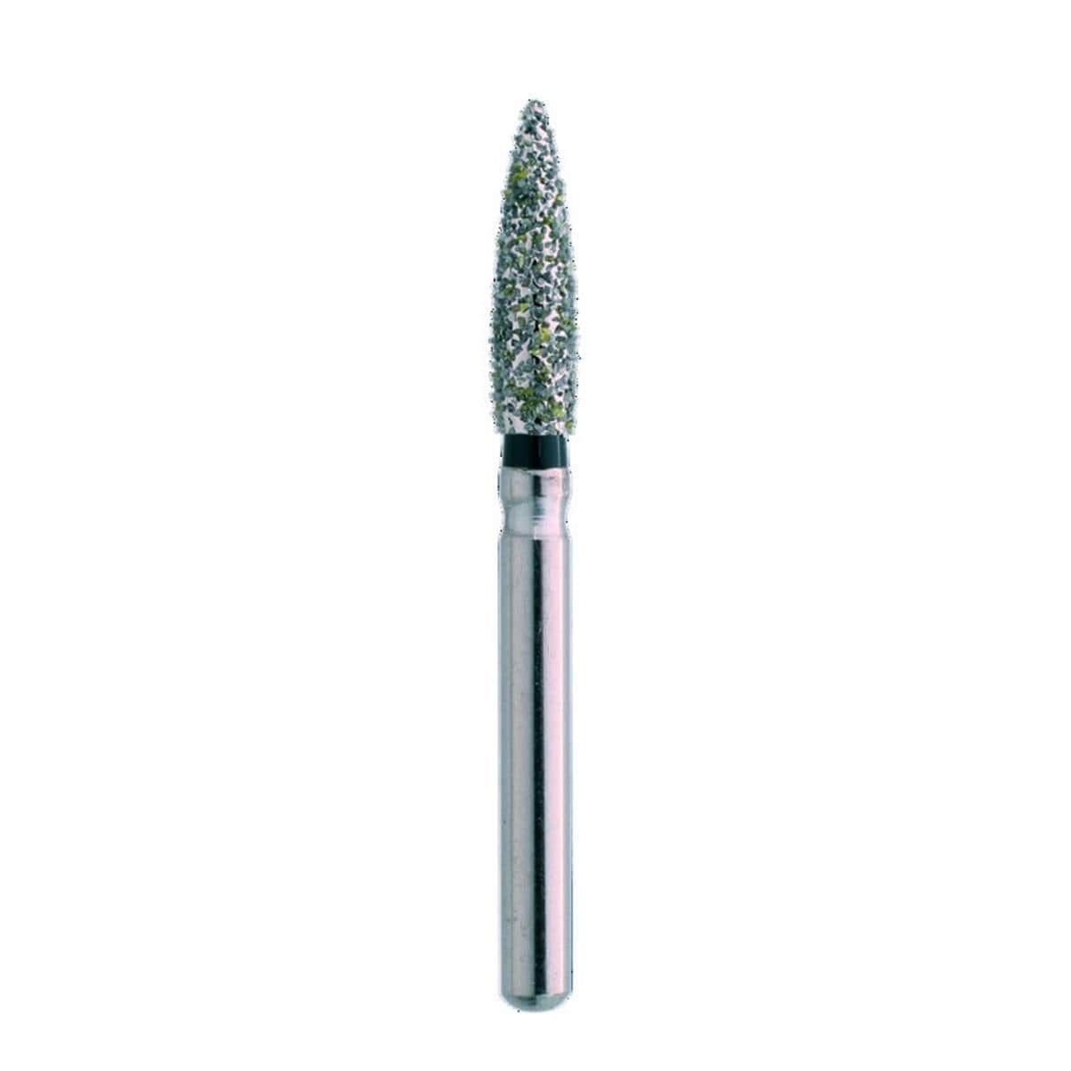 Fraise diamante strile jetable HENRY SCHEIN - Flamme 862 FG249-018 extra gros - Bote de 25