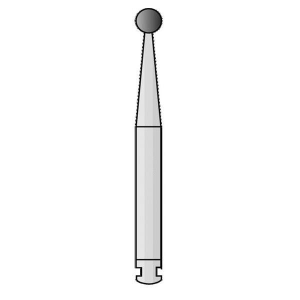 Fraise acier HENRY SCHEIN - Ronde CA 012 - Bote de 6