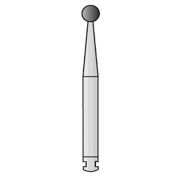 Fraise acier HENRY SCHEIN - Ronde CA 014 - Bote de 6