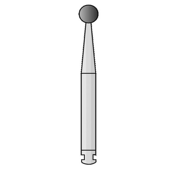 Fraise acier HENRY SCHEIN - Ronde CA 016 - Bote de 6