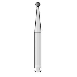 Fraise acier HENRY SCHEIN - Ronde CA 008 - Bote de 6