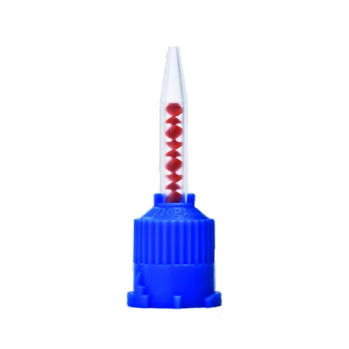 Embouts mlangeurs HENRY SCHEIN - Spirale rouge - Bote de 10