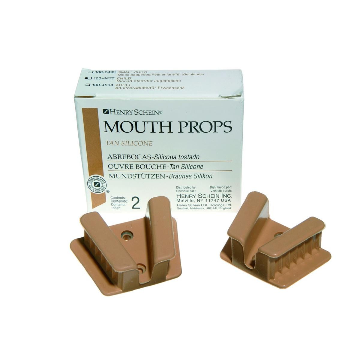 Ouvre-bouche Silicone HENRY SCHEIN - Enfant - Lot de 2