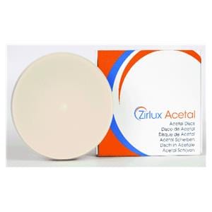 Zirlux Acetal disque G2 Bleached - 71 x 20 mm
