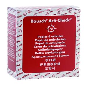 Arti-Check Micromince 40&#181; BAUSCH - BK14 - rouge - Rouleau de 15m