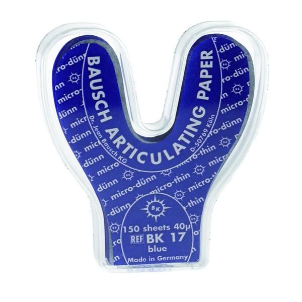 Arti-Check Micromince 40&#181; BAUSCH - BK17 - bleu - Bote de 150 feuilles